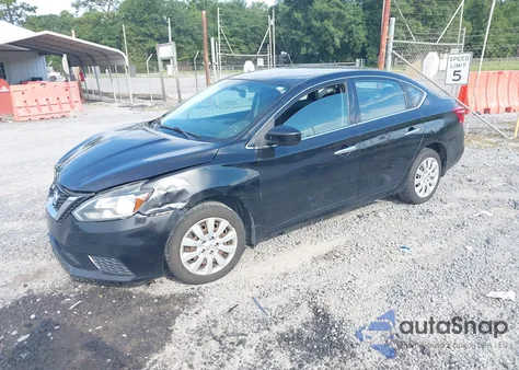 2017 Nissan Sentra S z USA, uszkodzony, nr VIN 3N1AB7AP4HY212164